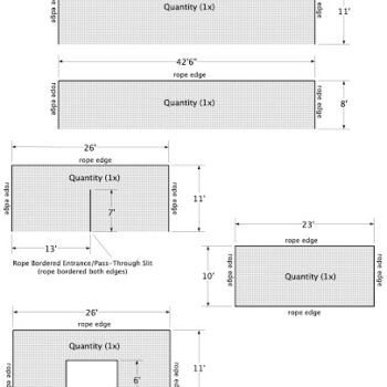 Netting for Sport Court Ball Containment and Multi-Sport Barrier Nets, Custom Netting Designs