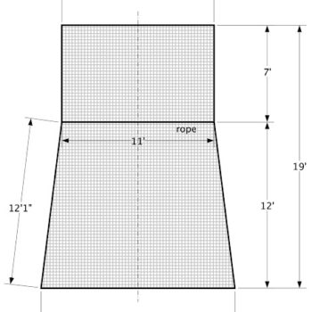 Nylon Netting and Nylon Nets Built to Customized Shapes and Sizes