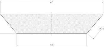 Custom Nylon Netting Panels and Unique Nets Built From #36 X 1-3/4″ DuPont® Nylon