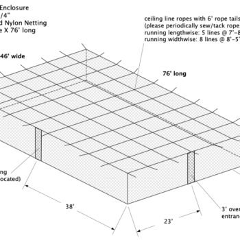 Professional Batting Cage Nets and High-Strength Custom Baseball Netting Enclosures