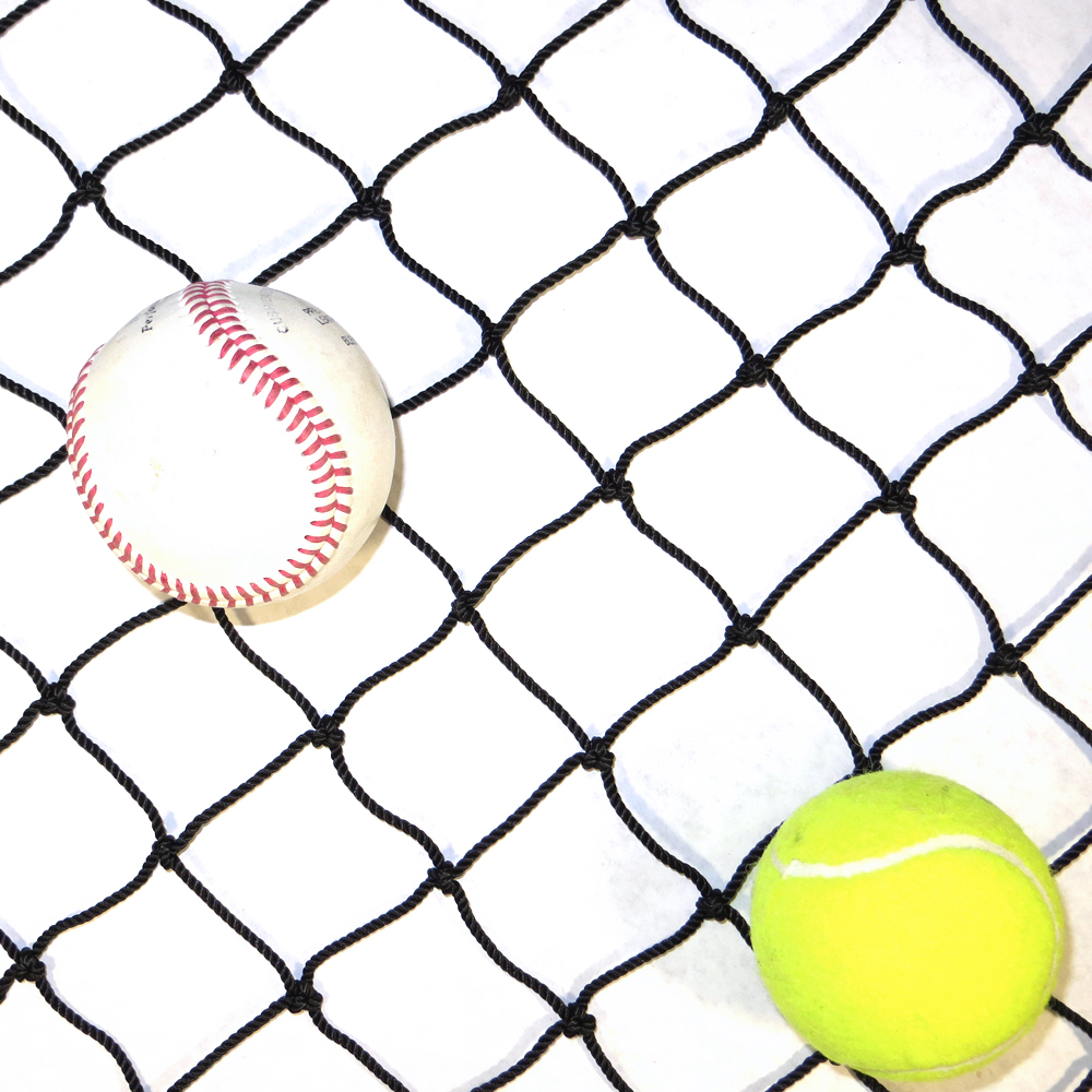 Twisted-Knotted Nylon Baseball Netting from Gourock.com