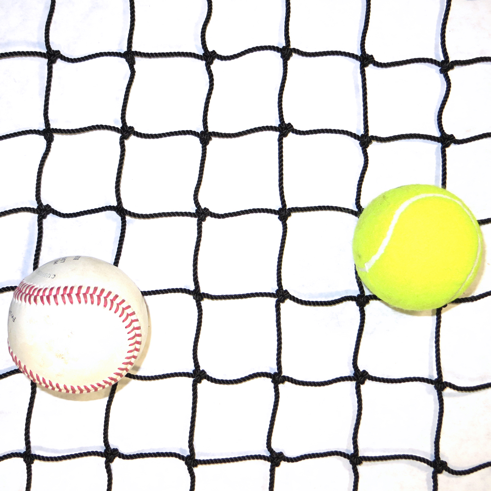 Square Mesh Baseball Netting and Baseball Batting Cage Netting