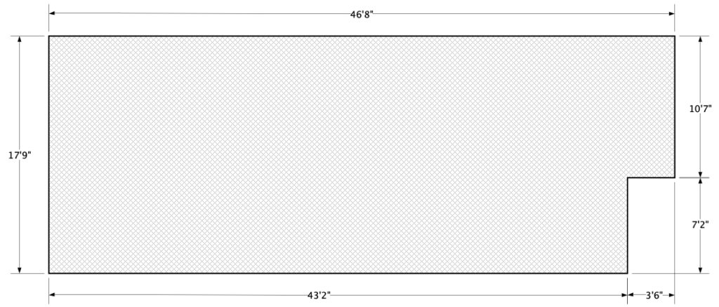 Baseball safety netting and protective net made from #72 X 1-3/4 twisted-knotted nylon.