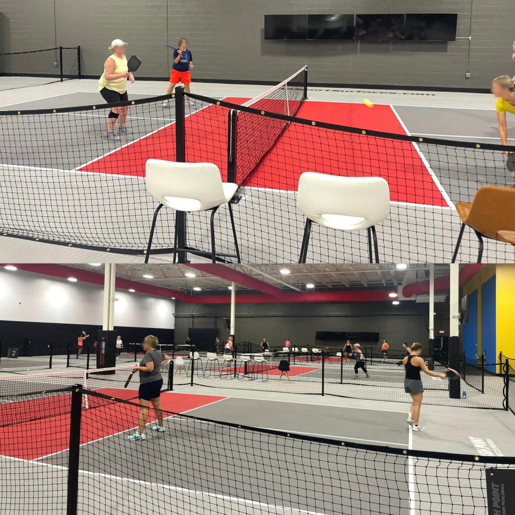 Court Divider Nets at Smash Point Facility