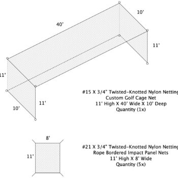 custom golf netting