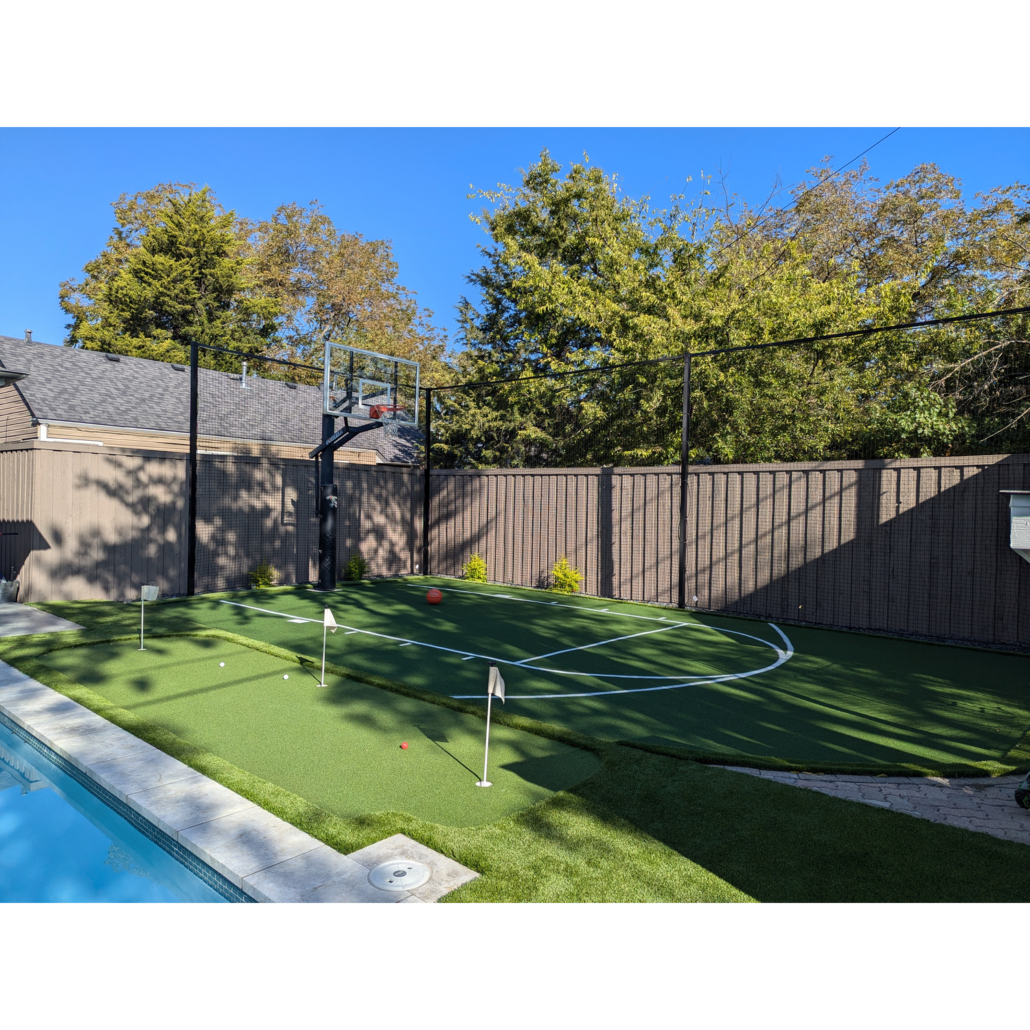 Backyard Ball Netting and Containment Nets for Outdoor Sports - Custom ...