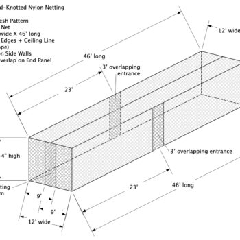 custom golf cage netting
