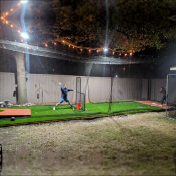 outdoor hitting nets for baseball batting and golf driving