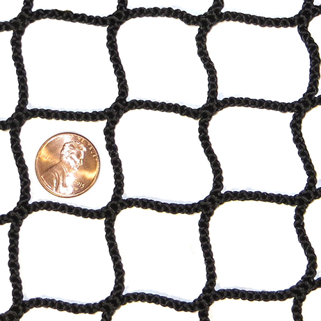 50' x 10'  Baseball Softball Barrier Netting  2" White Diamond Mesh #7 Nylon Net 