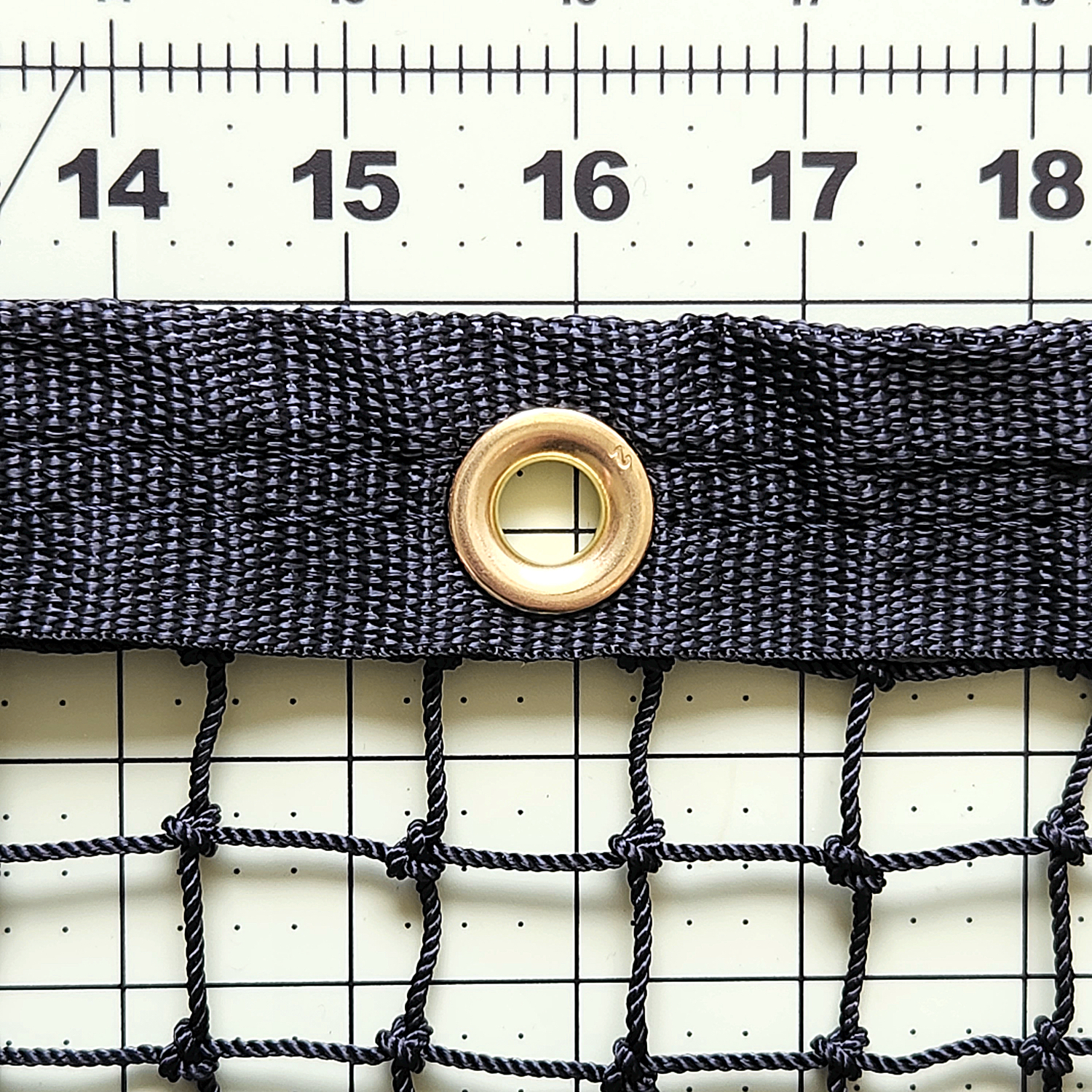 nylon netting 21 webbing grommet bordering