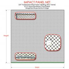 Custom Golf Impact Panel